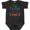 thumbnail image 3 of Inktastic My Nonni Loves Me Boys or Girls Baby Bodysuit, 3 of 5