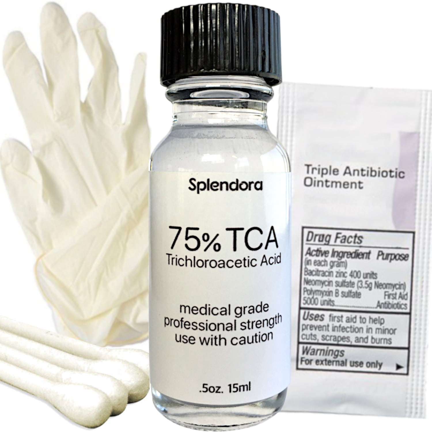 75% TCA Acid Skin Peel Kit (.5 Ounce / 1…