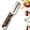 1 PC, variant on 4-in-1 Multi-functional Vegetable Peele,Peeler with Thicken Wooden Handle And Bottle Opener Zero Flex Smooth Glide Potatoes Skin Heavy Duty Stainless Steel with hooks
