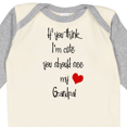 thumbnail image 4 of Inktastic Cute Grandpa Boys or Girls Long Sleeve Baby Bodysuit, 4 of 5