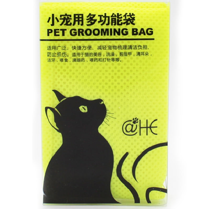 cat grooming mesh bag