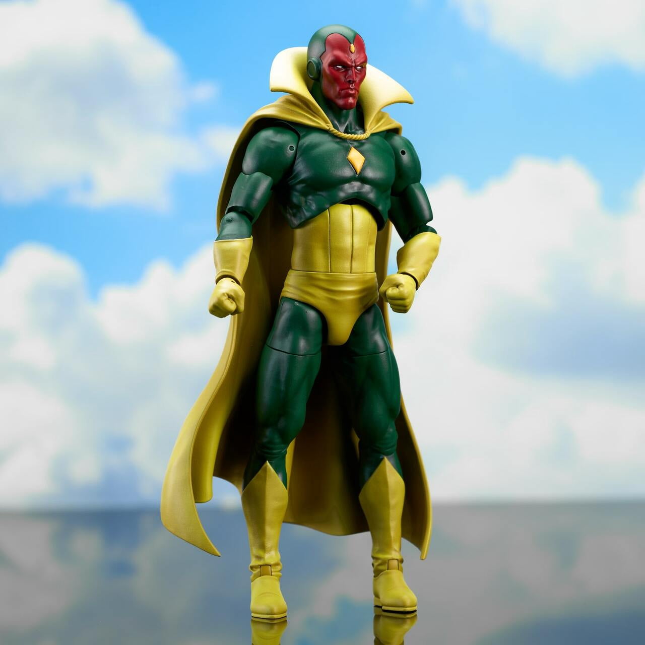 Diamond Select - Marvel Select Comic Vision Action Figure, Diamond Select, Gifts