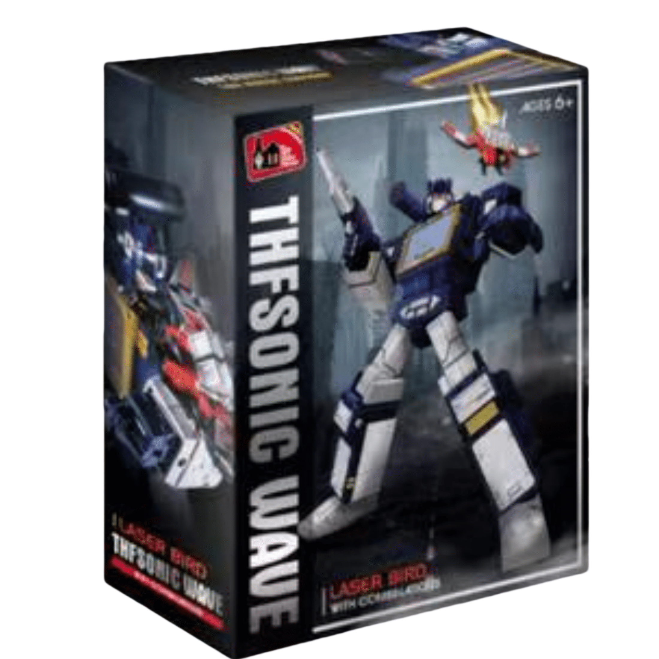 Soundwave Transforming Masterpiece oversize  THF 10 inch Decepticon Communication Officer with six boxes of tape corps Figure Ages 15+