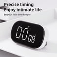 thumbnail image 2 of QIGEEKU Digital Magnetic Timer with Large LED Screen, Volume-Adjustable Countdown Timer for Work, Study, Tasks, and Kitchen Cooking, 2 of 10