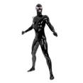 thumbnail image 3 of SPEERISE - Mono de baile metálico brillante para mujer, mono dorado con cremallera, mono de licra zentai plateado para hombre, disfraz de Halloween, 3 of 5