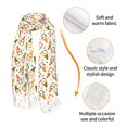 thumbnail image 3 of Shawl Wraps for Women - Autumn Gnomes Holding Mushroom Oversized Fall Winter Fashion Blanket Scarf for Women, 3 of 6