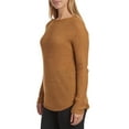 thumbnail image 3 of beachlunchlounge Women's Luna Curvy Hem Pullover Sweater, 3 of 4