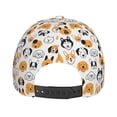 thumbnail image 4 of Picia Dog Faces pattern Trucker Low Profile Hat Men Women Baseball Cap Dad Hat Adjustable Unconstructed Plain Cap, 4 of 9