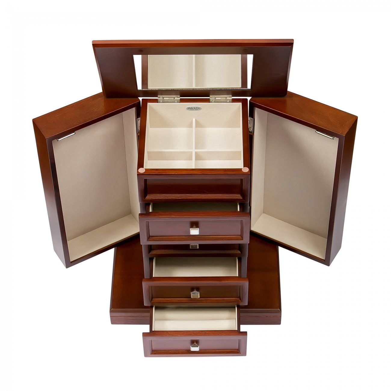 Mele and Co Thea Wooden Jewelry Box