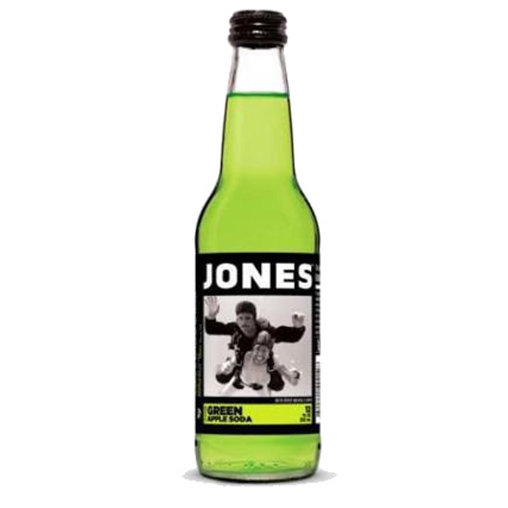 Jones Green Apple Soda, 12 Fl. Oz.