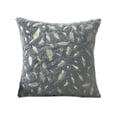 thumbnail image 2 of Christmas Throw Pillow Covers 18x18 Inch, Soft Plush Grey Decorative Square Pillowcases, Farmhouse Holiday Cushion Covers for Couch Sofa Living Room Bedroom Outdoor Home Decor, 2 of 3