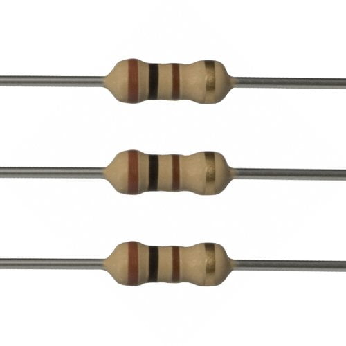 E-Projects 100EP514100R Resistencias de 100 ohmios 1/4 W 5% (paquete de 100)