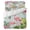 Green, variant on Queen Size Duvet Cover 4 Piece Bedding Set Summer Watercolor Flamingo Plants Bed Sheet Sets Soft Microfiber Comforter Cover with Flat Sheet 2 Pillow Shams