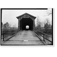 thumbnail image 2 of Historic Framed Print, Covered Bridge, Spanning Choccolocco Creek, Eastaboga, Talladega County, AL - 5, 17-7/8" x 21-7/8", 2 of 9