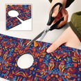 thumbnail image 6 of Yayeee Faucet Mat for Kitchen Sink 30" Diatomite Long Splash Guard Pad, Red Geometric Eagle, 6 of 7