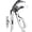 Grey-1pcs, variant on Lash Curler with Comb, 2026 New Model Eyelash Curler, Frameless Natural-Look Partial Eyelash Curler – Beginner-Friendly Beauty Tool