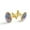 Color 2, variant on Men's Classic Stainless Steel, Pineapple Stripes Pattern Cufflinks Business Wedding Shirts, Golden