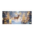 thumbnail image 2 of Christmas Garage Door Backdrop,16 x 7FT Christmas Garage Door Banner,Christmas Garage Door Cover with Elk Christmas Tree Gifts,Christmas Background Decor for Garage Wall Door, 2 of 3