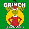 thumbnail image 2 of Boy's Dr. Seuss Christmas Grinch You're a Mean One Graphic T-Shirt, 2 of 4