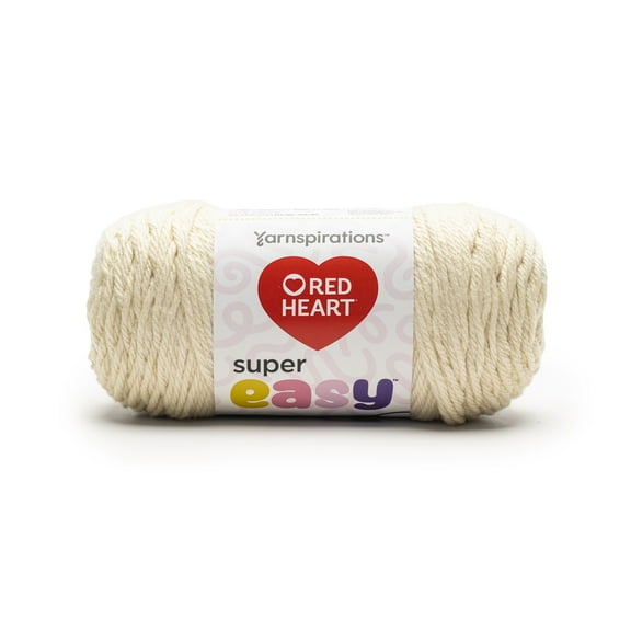 Red Heart® Super Easy™ #6 Super Bulky Acrylic Yarn, Aran 8.8oz/250g 238 Yards