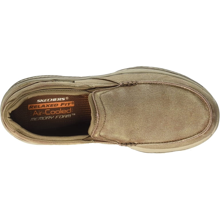Skechers Loafers for Men Relaxed Fit Canvas Slip-On Casual  display picture 1