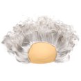 thumbnail image 1 of UPOUART White Bald Wig Costume Accessory for Party Decoration 100% PET Latex, 1 of 8