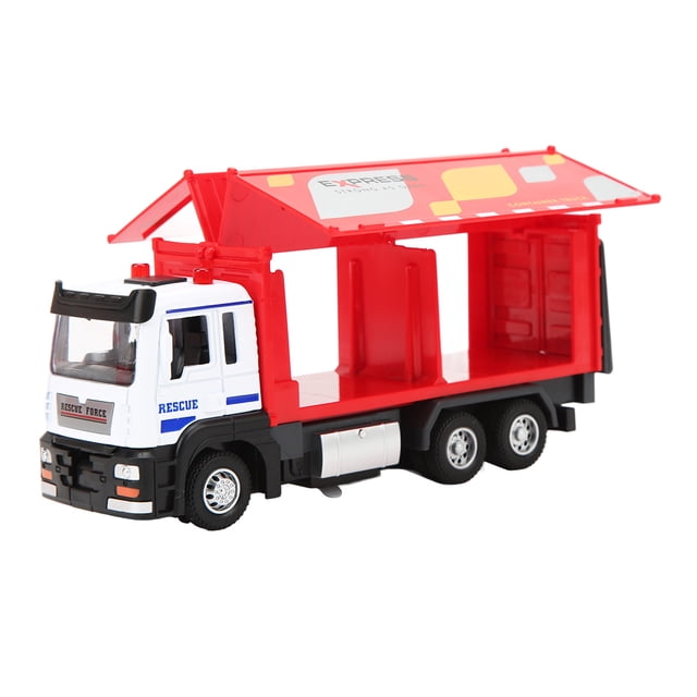 Semi Camión, Transporte Semi Camión Juguete 140 MAh Batería Música Escala 1:32 Para Niños Al Aire Libre