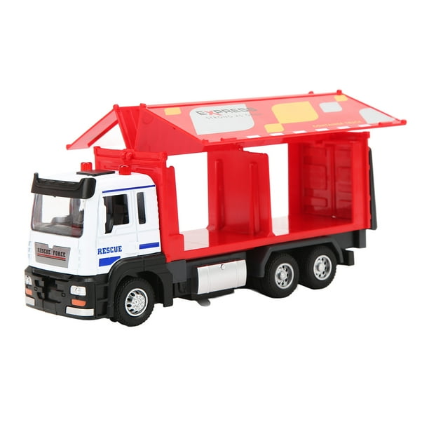 Semi Camión, Transporte Semi Camión Juguete 140 MAh Batería Música Escala 1:32 Para Niños Al Aire Libre
