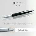 thumbnail image 2 of Cross ATX Basalt Black Rollerball Pen, 2 of 8