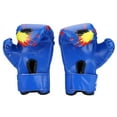 thumbnail image 3 of Guantes de boxeo para bebés, niñas y niños, para entrenamiento de boxeo, color azul, 3 of 13