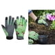 thumbnail image 4 of Guantes de jardinería de 2 piezas, guantes de seguridad para el trabajo, guantes de cuero para jardinería, guantes de trabajo S Sharpla Guantes de jardineria, 4 of 8