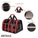 thumbnail image 2 of Pet Cat Carrier Bolso al aire libre Bolsa plegable para mascotas Bolsa de viaje para mascotas (Rojo S) Likrtyny Libre de BPA, 2 of 9