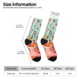 thumbnail image 2 of Bingfone Floating Colorful Cereal Print Compression Socks for Women and Men Long Socks for Running Athletic Cycling Nurse, 2 of 6