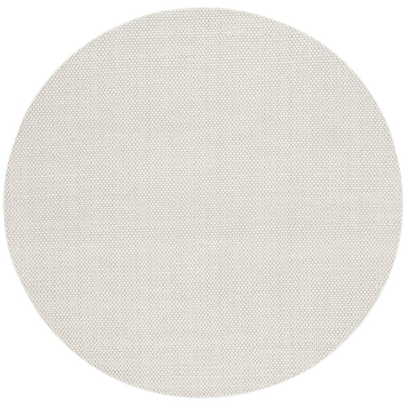 SAFAVIEH Natura Corine Geometric Area Rug, Ivory, 6' x 6' Round