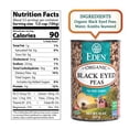 thumbnail image 2 of Eden Organic Black Eyed Peas, No Salt Added, 15-Ounce Cans (Pack of 12), 2 of 7