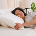 thumbnail image 5 of Fishers Finery 25 Momme Natural White 100 Percent Pure Mulberry Silk Pillowcase, Standard, 5 of 7