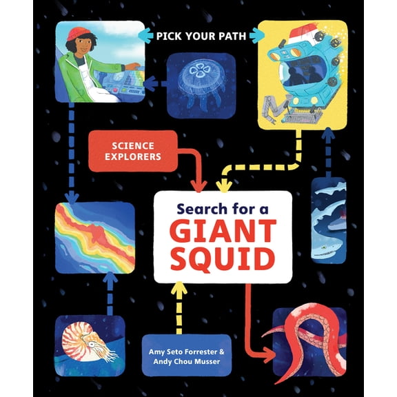 Science Explorers Search for a Giant Squid: Pick Your Path, (Paperback)