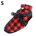 thumbnail image 1 of Manteau d'Hiver Isolé pour Chien Thermique Doublé Coupe-Vent Réversible avec Sangle Réglable pour Aventures en Plein Air, 1 of 4