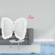 thumbnail image 2 of Cojín con lazo bonito,Almohada con forma de lazo,bonito cojín decorativo con lazo,Funda de almohada con lazo suave y cómodo adorno,Escultura de ciervo,Estatuas de ciervos durmientes de, 2 of 8