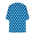 thumbnail image 3 of Mujeres de Manga Larga Tops Casual Impreso Suelto Cubrir Blusa de Cardigan Primavera Verano, 3 of 5