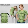 thumbnail image 6 of oneOone Cotton Cambric Lime Fabric Mosaic Sewing Fabric By The Yard Printed Diy Clothing Sewing Supplies 56 Inch Wide, 6 of 6
