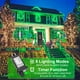 thumbnail image 2 of Guirnalda de luces navideñas Nielfoi, 30 m, 300 LED, verde, 8 modos, 2 of 9