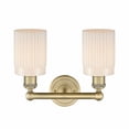 thumbnail image 2 of 616-2W-BB-G341 Innovations Lighting Hadley - 2 Light Bath Vanity In Modern Style-11.5 Inches Tall and 13.5 Inches Wide-Brushed Brass Finish-Matte, 2 of 2