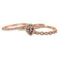 thumbnail image 6 of 14K Rose Gold 1 carat Pear Pink Morganite and Diamonds Halo Bridal Set by Hollywood Hills Jewelers, 6 of 10