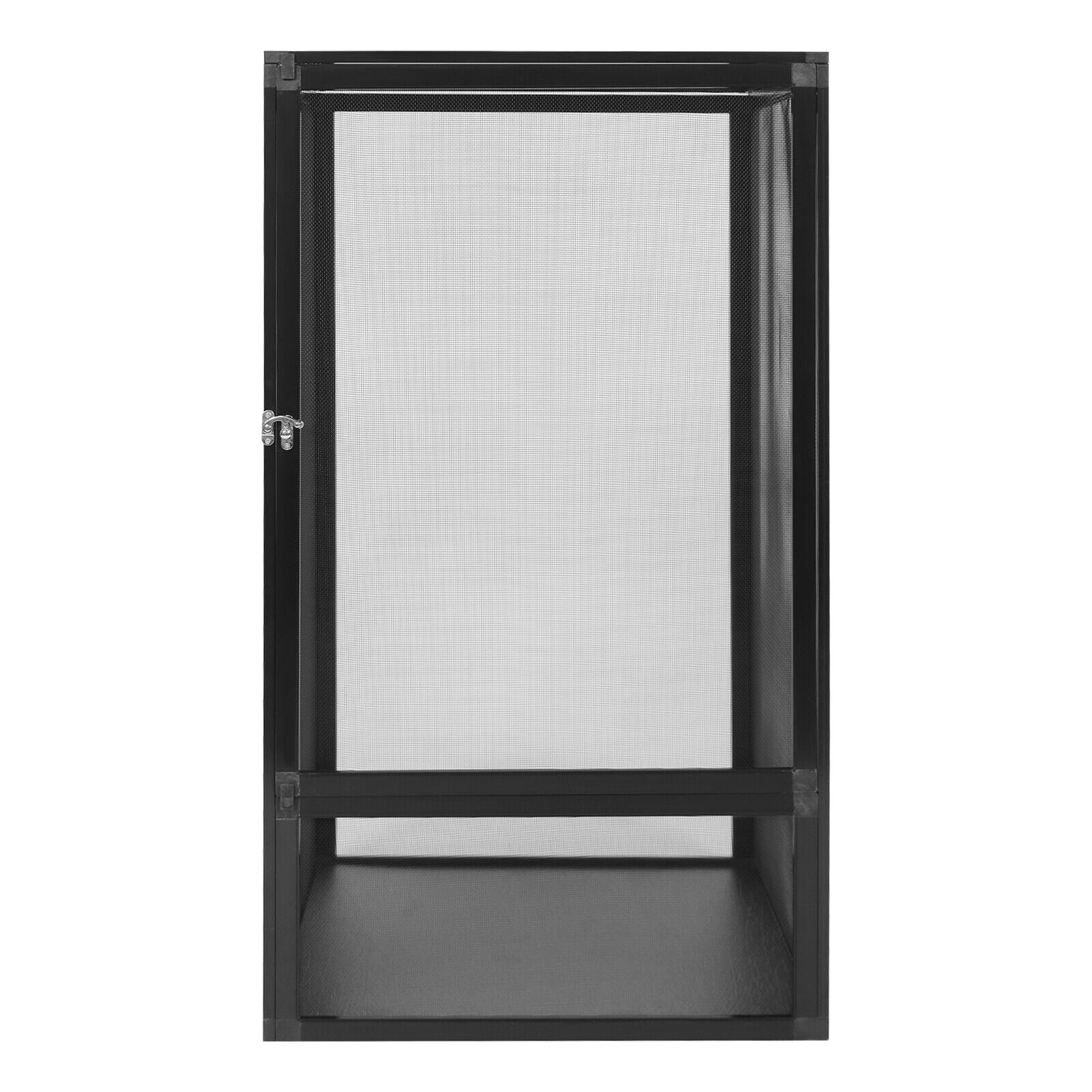 Micro Habitat Terrarium Enclosure Reptile Pet Feeding Net Box 17.7*17.7*31.5in