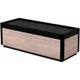 thumbnail image 3 of Delta 45" L x 17" W x 15" H Modern Vinyl Planter, Brown, 3 of 6