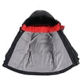 thumbnail image 4 of Ydojg Boys Hoodie Coat Winter Fashion Long Sleeve Warm Thicken Jacket Fall Winter Outdoor Kids Clothes Red Size 2-3 Years, 4 of 8