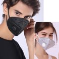 thumbnail image 1 of 6-layer Protection Anti Dust Face Mask with Valve PM2.5 Anti-saliva Safety Mask, 1 of 4