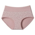 thumbnail image 2 of Kaemgyyd Cotton Underwear for Women Cute Print Seamless Comfortable Briefs Stretchy Breathable Full Coverage Ladies Panties, 2 of 3