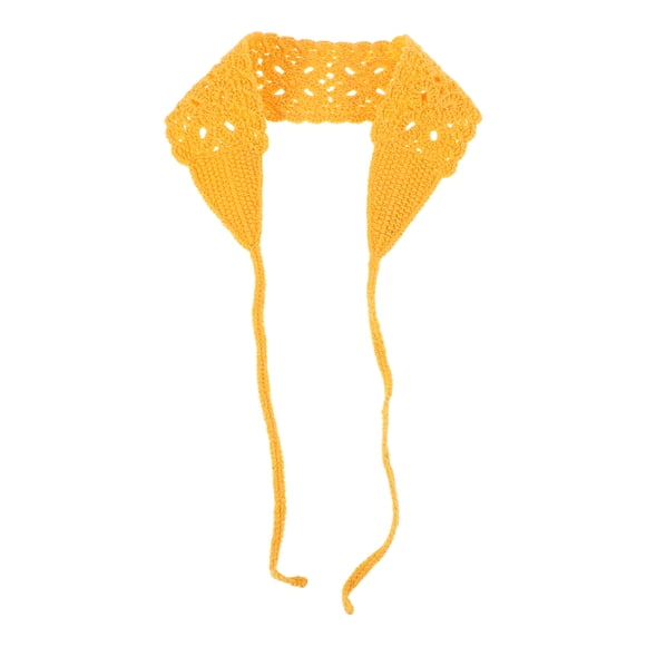 FUTUREORYY Accesorio Para Mujer Ancha De Crochet Con